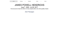 Desktop Screenshot of jameshendricksart.com